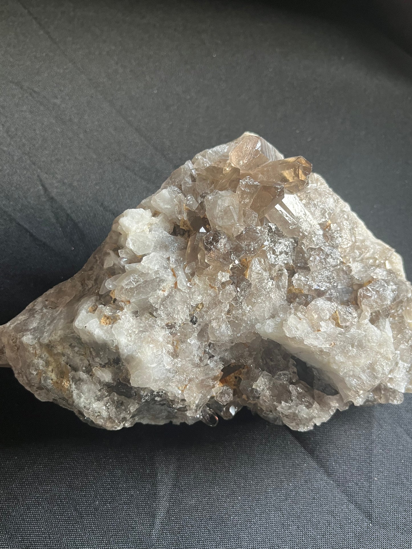 Unbelievable Smoky Quartz Cluster