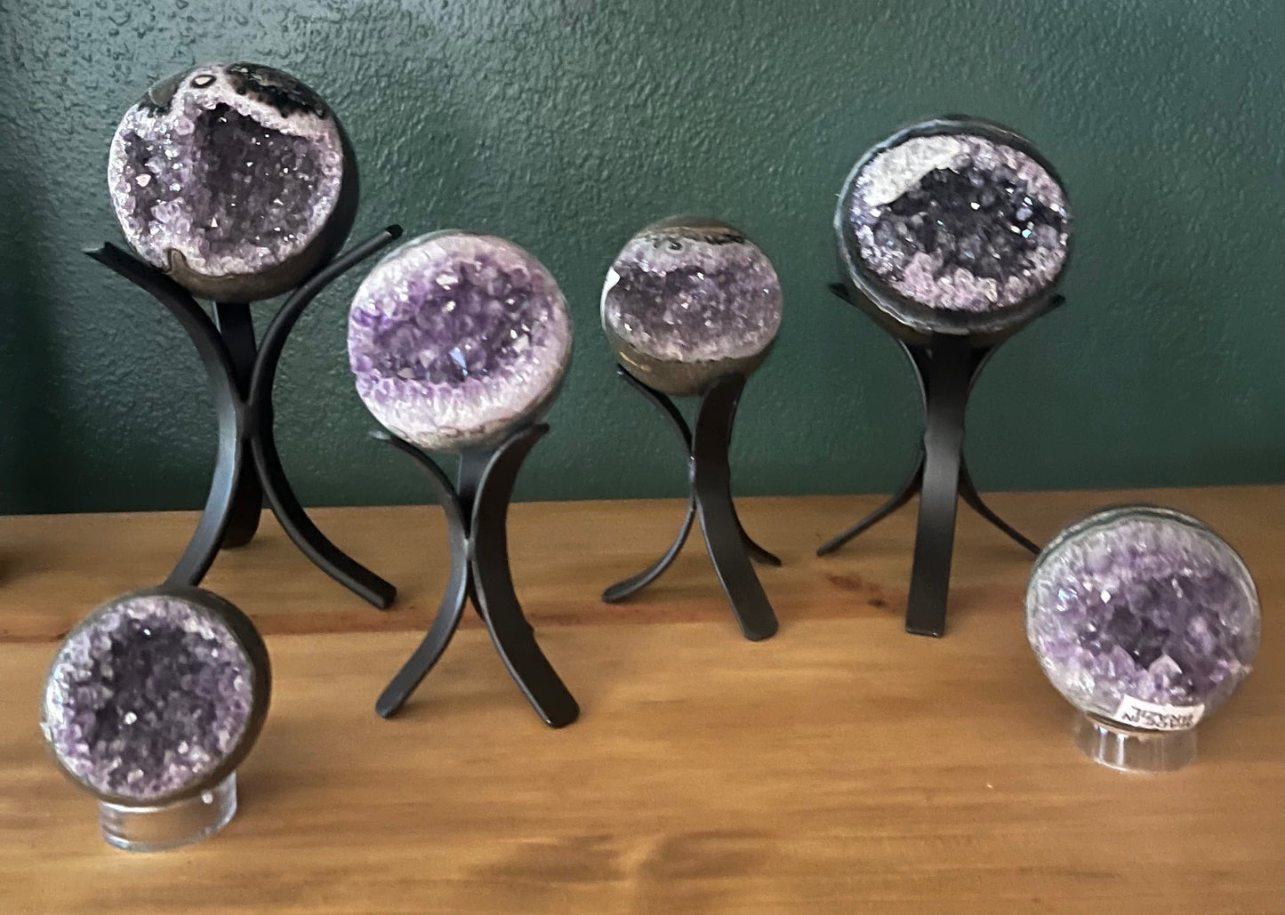 Amethyst Spheres