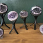 Amethyst Spheres on Stand