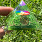 Orgone Pyramid Green Adventurine