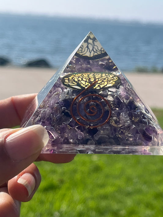 Orgone Pyramid Amethyst