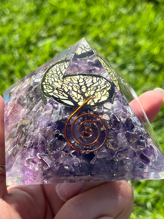 Orgone Pyramid Amethyst