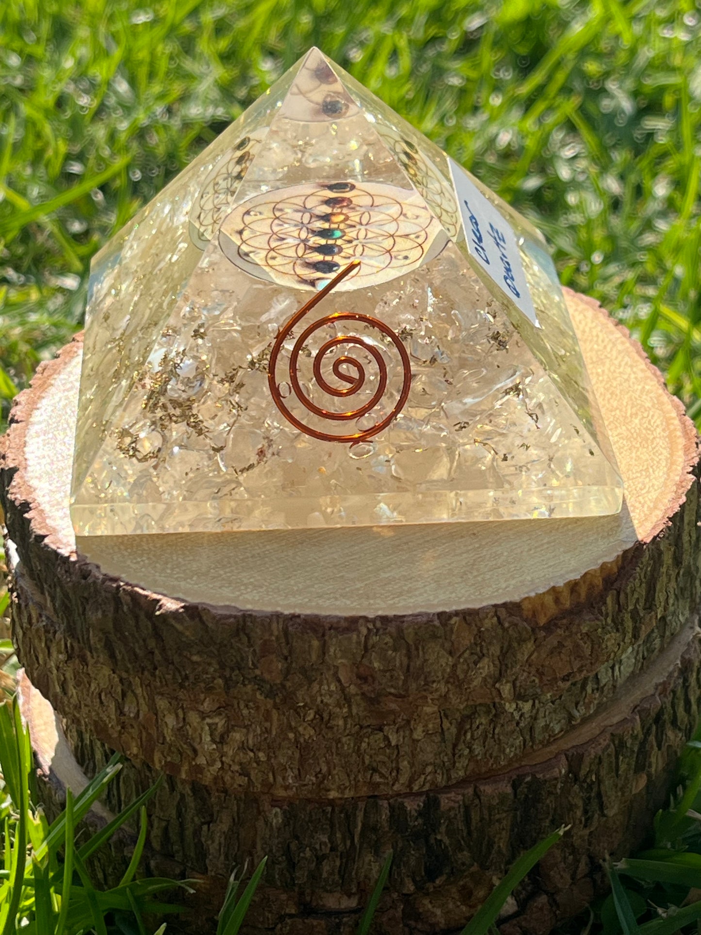 Orgone Pyramid Clear Quartz