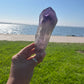 Amethyst Stem from Bahia with Phantom Inclusions