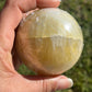 Lemon Calcite  Sphere