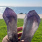 Amethyst Stem from Bahia with Phantom Inclusions