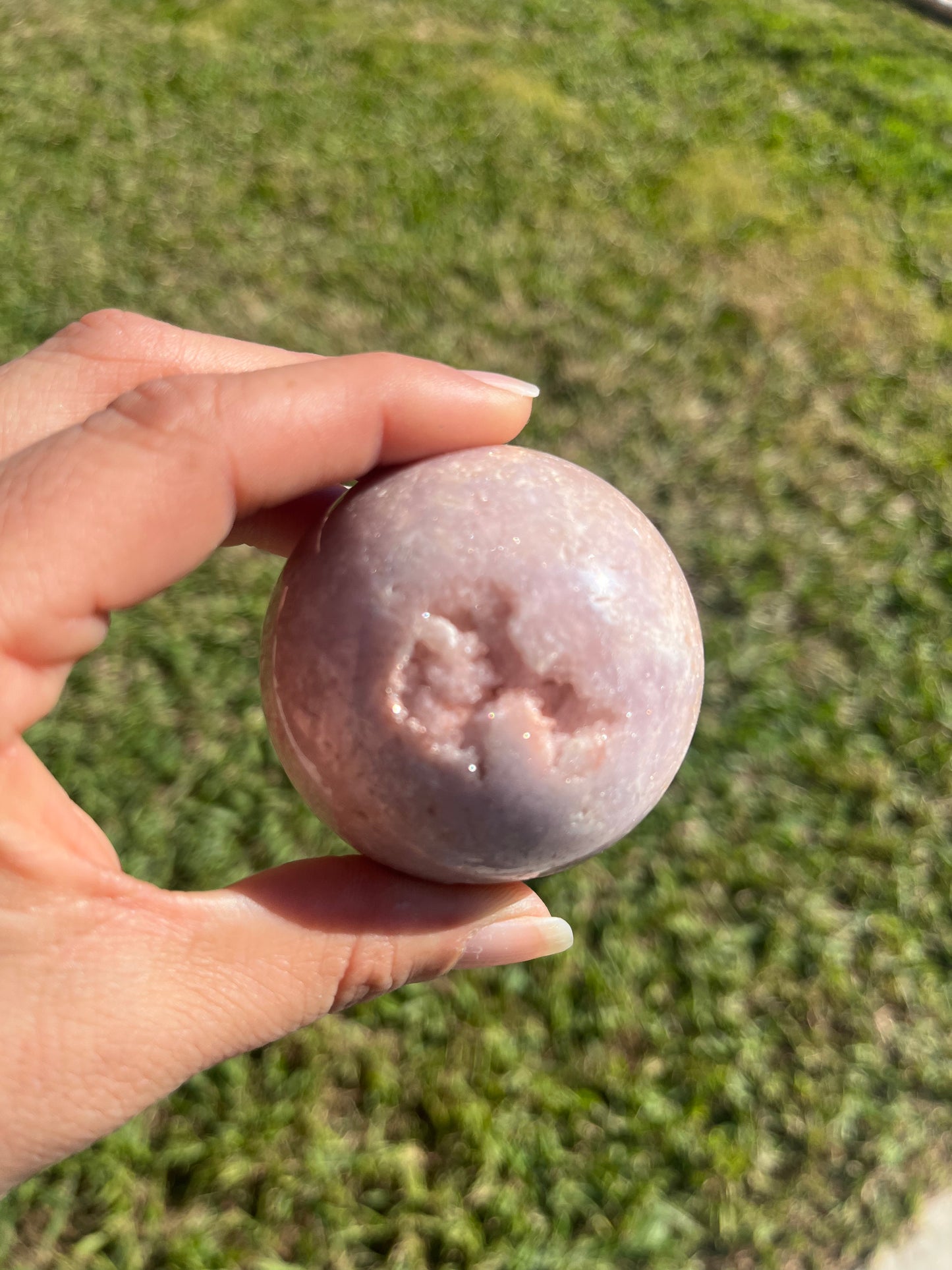 Pink Amethyst Sphere #3