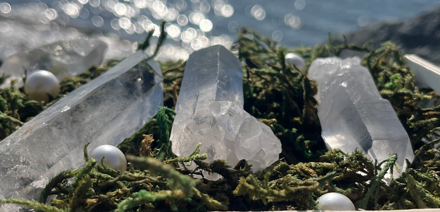 Lemurian Seed Crystal Points