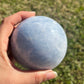 Blue Calcite Sphere