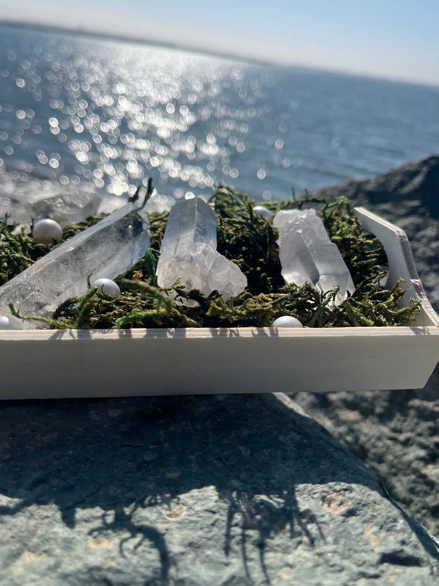 Lemurian Seed Crystal Points