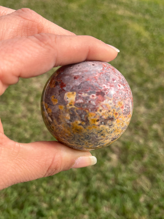 Leopard Jasper Sphere