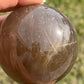 AAA Smoky Quartz with Golden Rutile Sphere