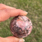 Red Moonstone Sphere 2