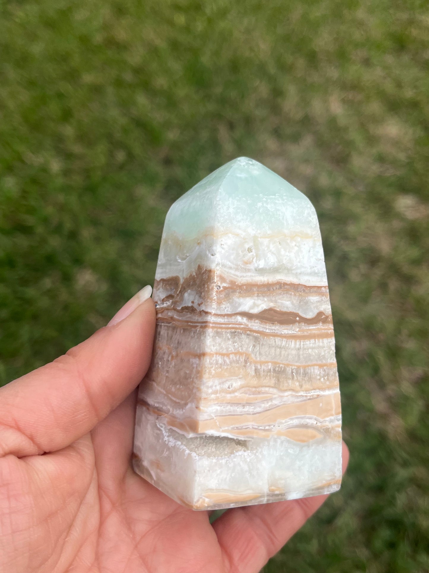 Caribbean Calcite Obelisk