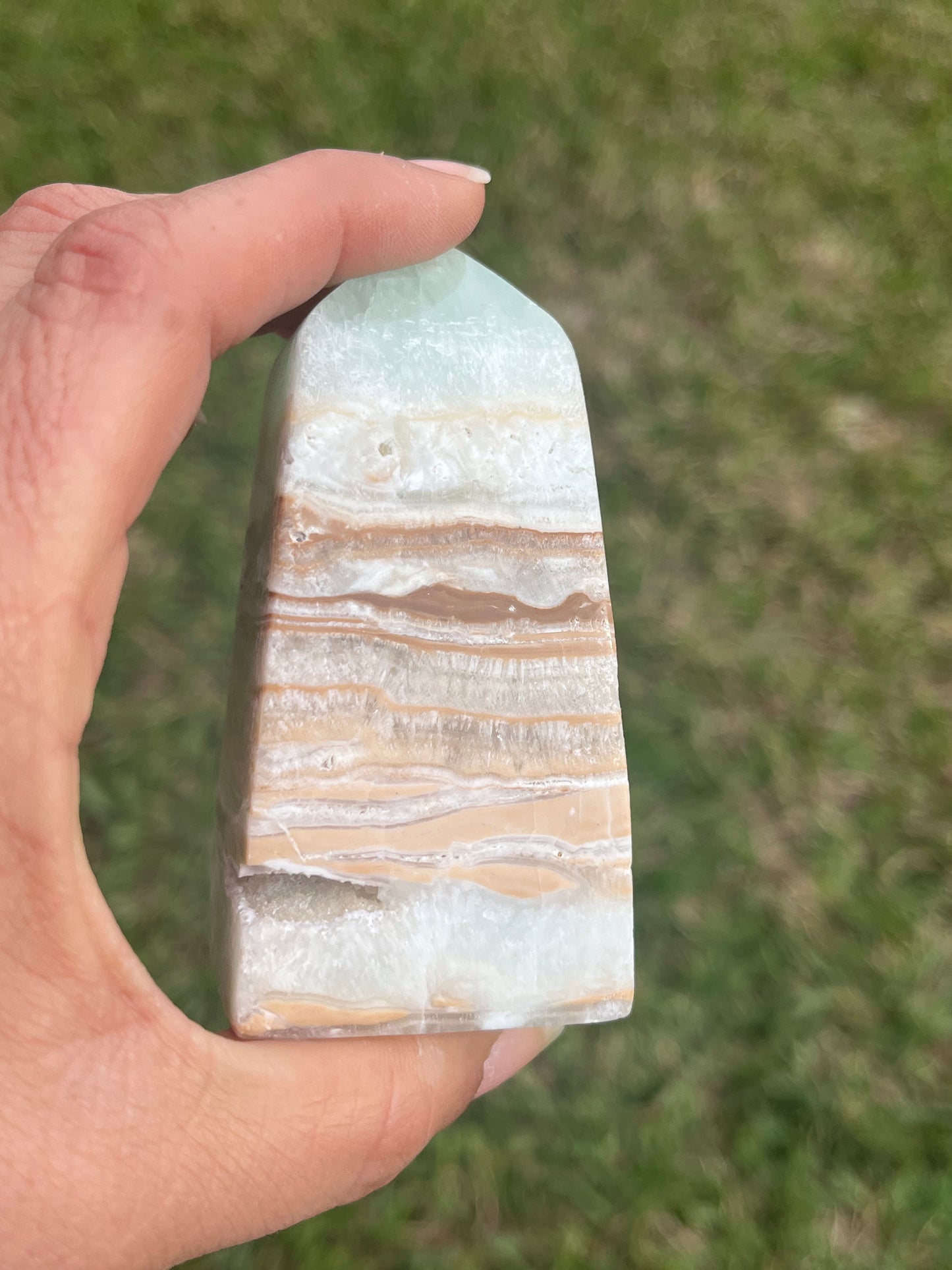 Caribbean Calcite Obelisk