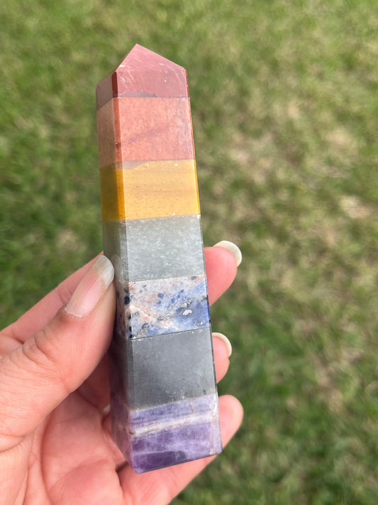 7 Chakra Obelisk