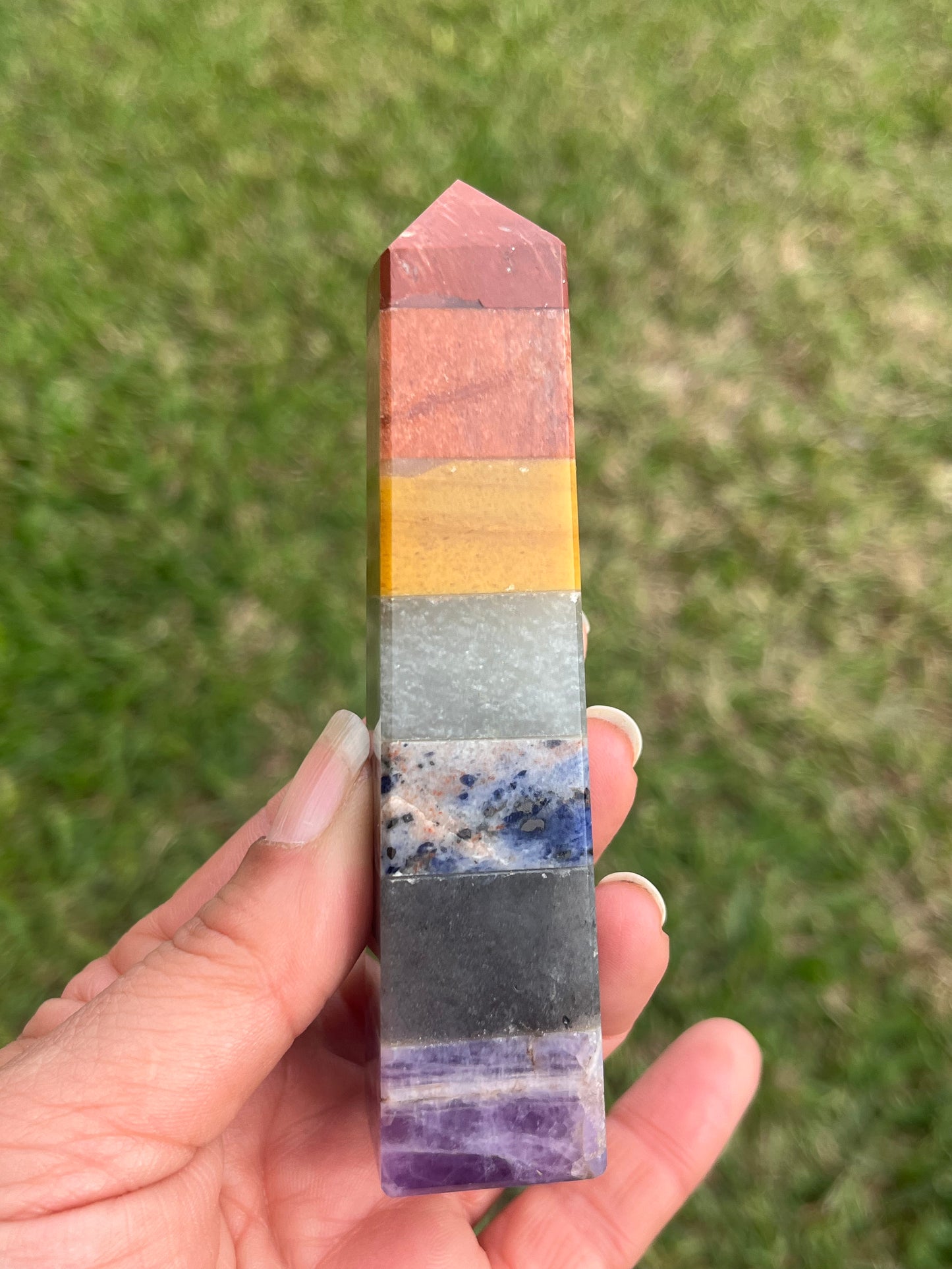 7 Chakra Obelisk