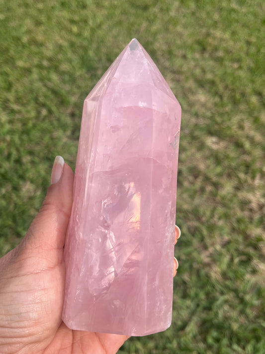 Rose Quartz Brazilian Towers