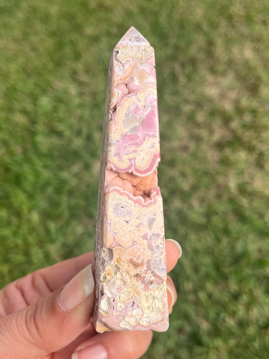 AAA Quality Rhodochrosite Obelisk