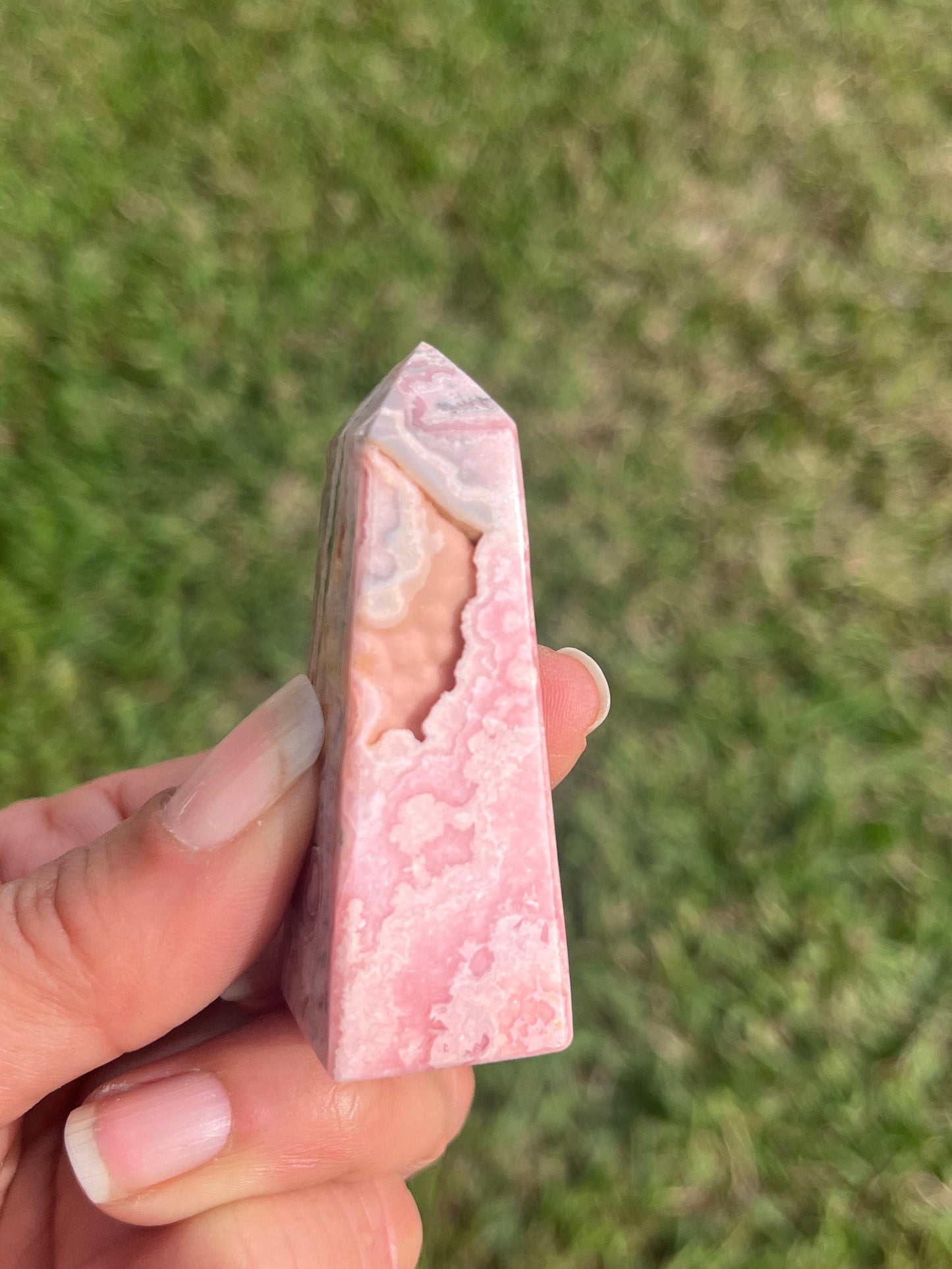 AAA Quality Rhodochrosite Obelisk