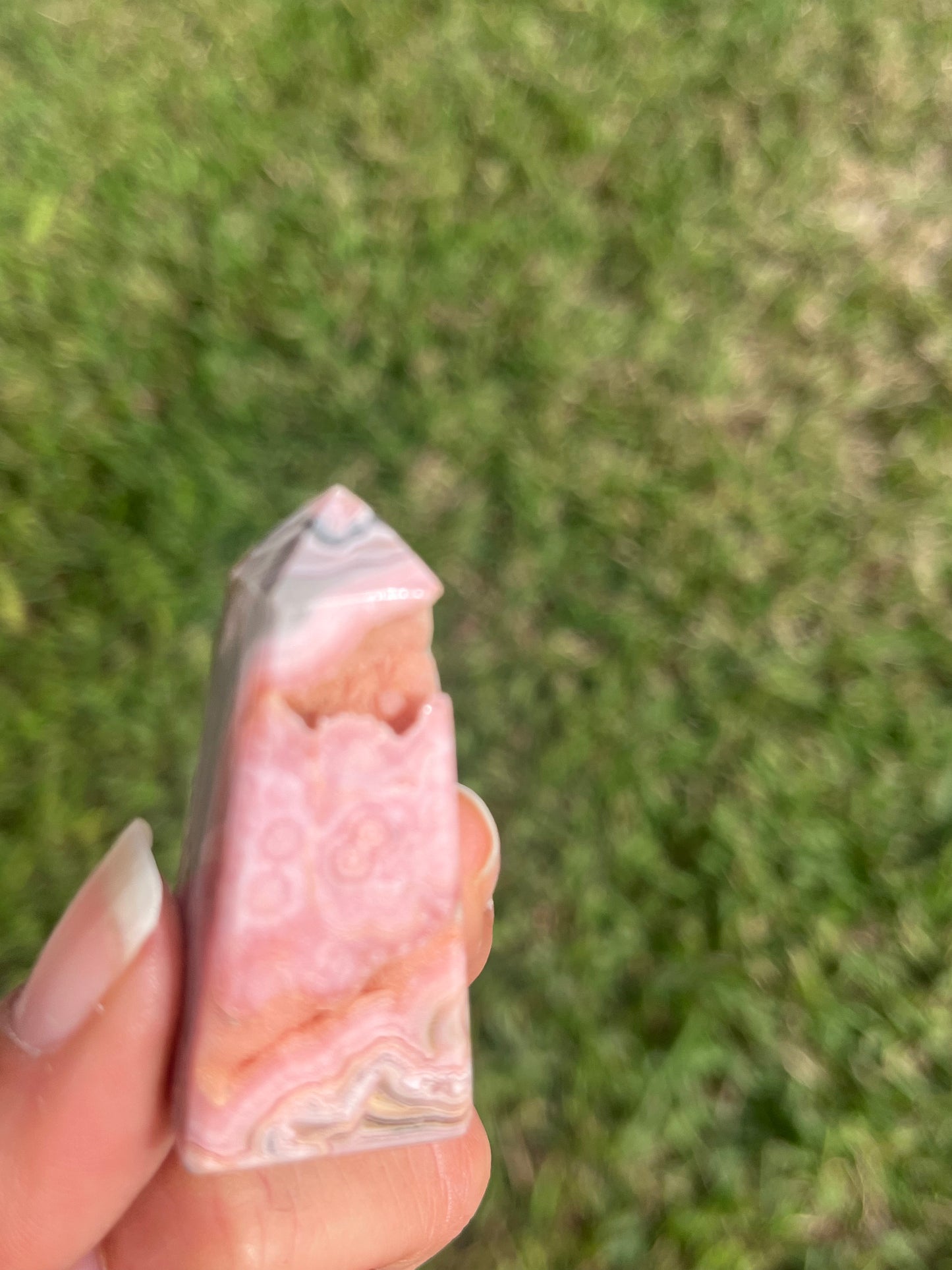 AAA Quality Rhodochrosite Obelisk