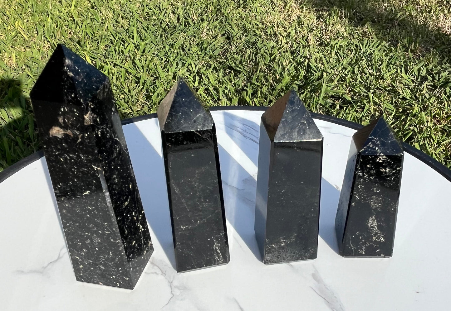 Black Tourmaline Obelisk