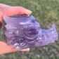 Dragon Head - Amethyst Carving