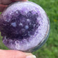 Amethyst Spheres on Stand