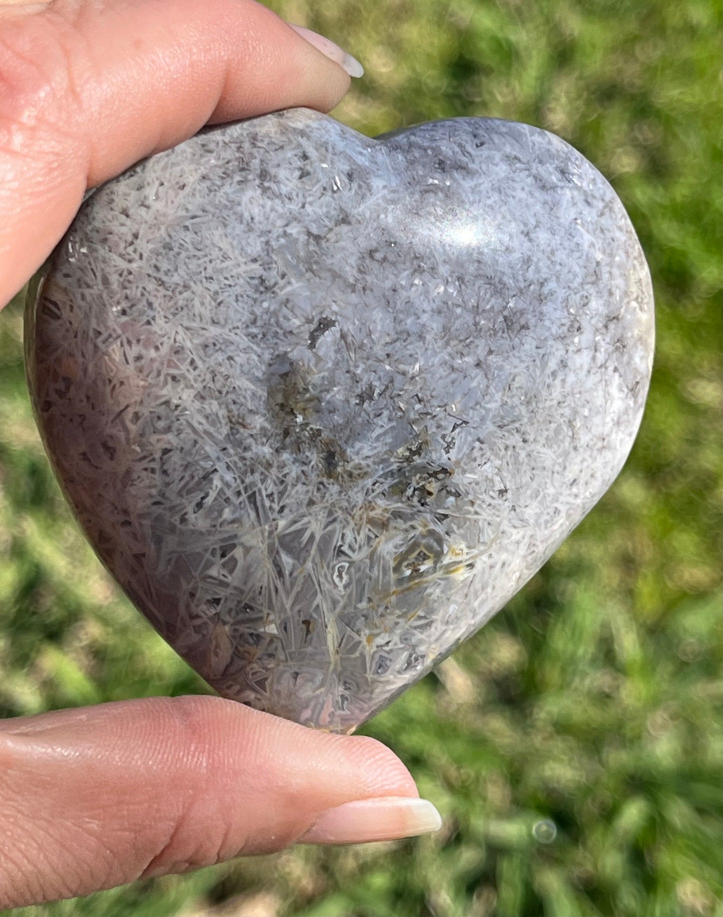 Bahia Agate Hearts