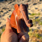 Banded Aragonite and Calcite Elephants