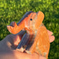 Banded Aragonite and Calcite Elephants