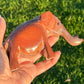 Banded Aragonite and Calcite Elephants