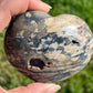 OJ with Moss Agate Heart