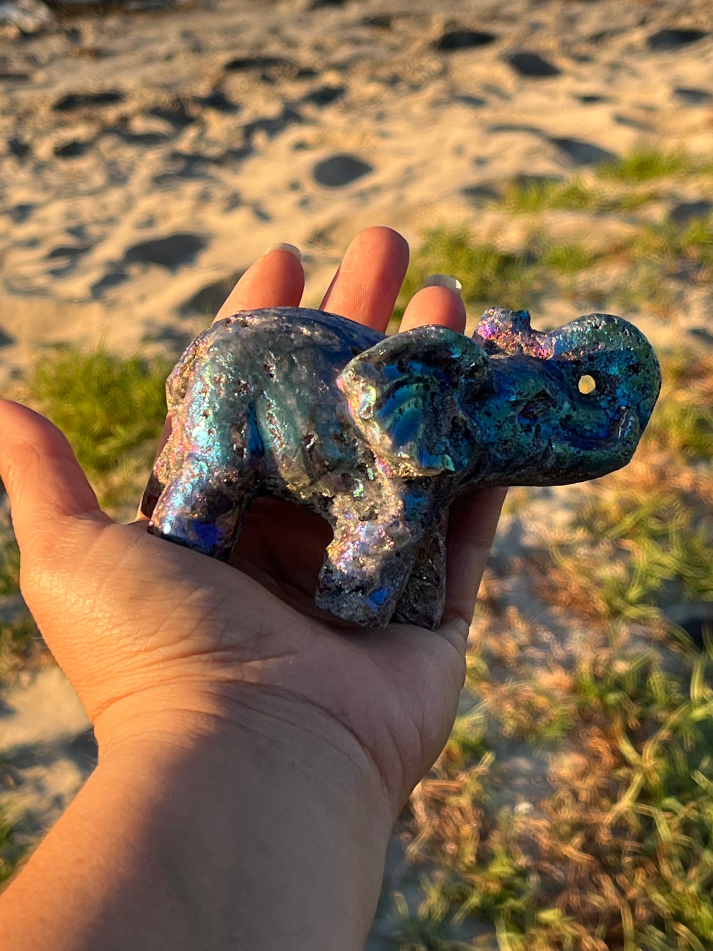 Aura Sphalerite Elephant