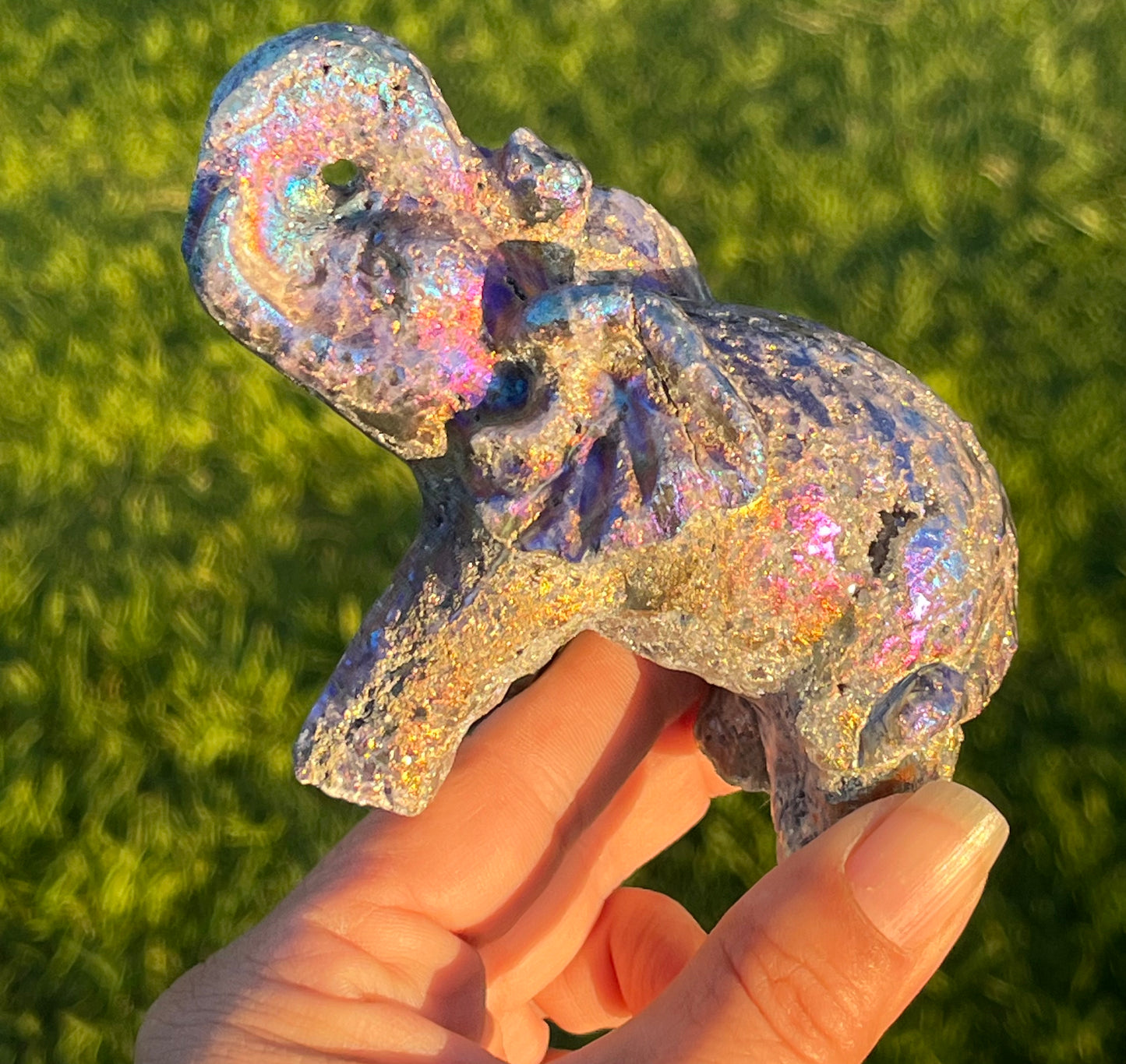 Aura Sphalerite Elephant