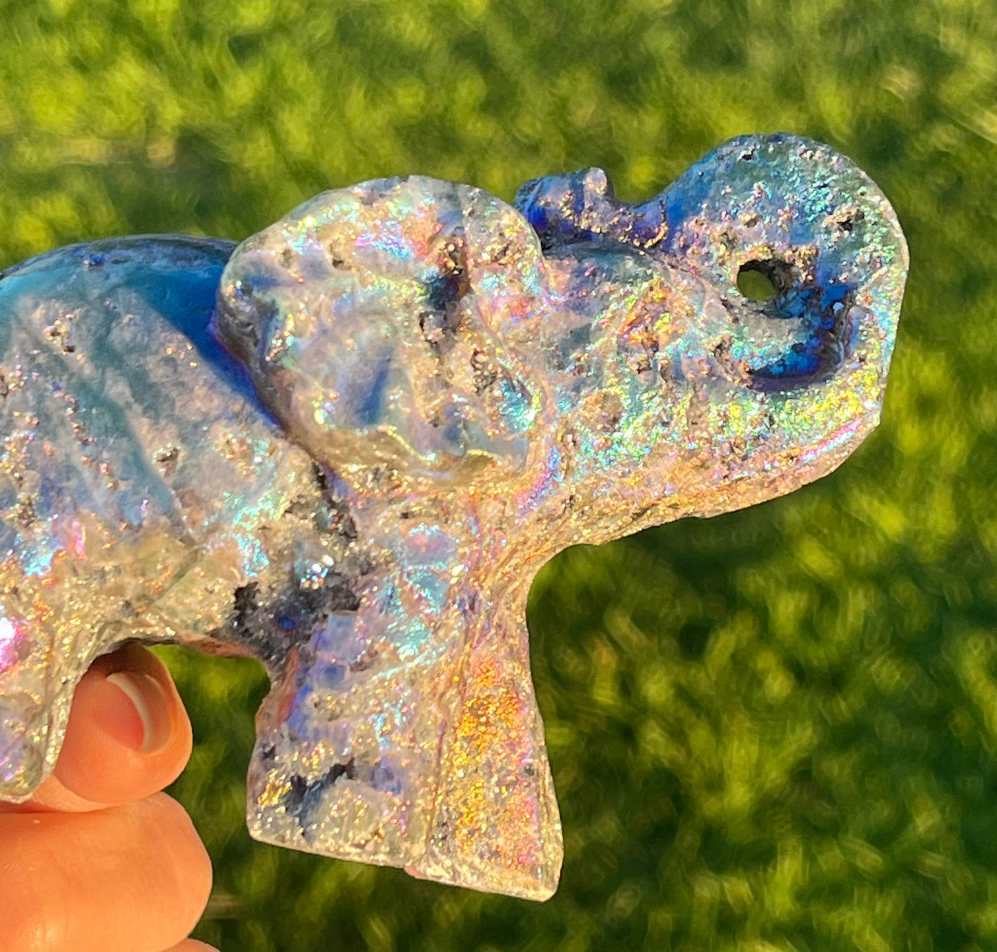 Aura Sphalerite Elephant