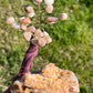 Bonsai Pink Amethyst Trees on Amethyst Base