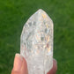 Fire and Ice Crackle Quartz Points