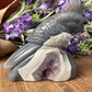 Agate and Amethyst Cockatoo Bird (XL) from Brazil