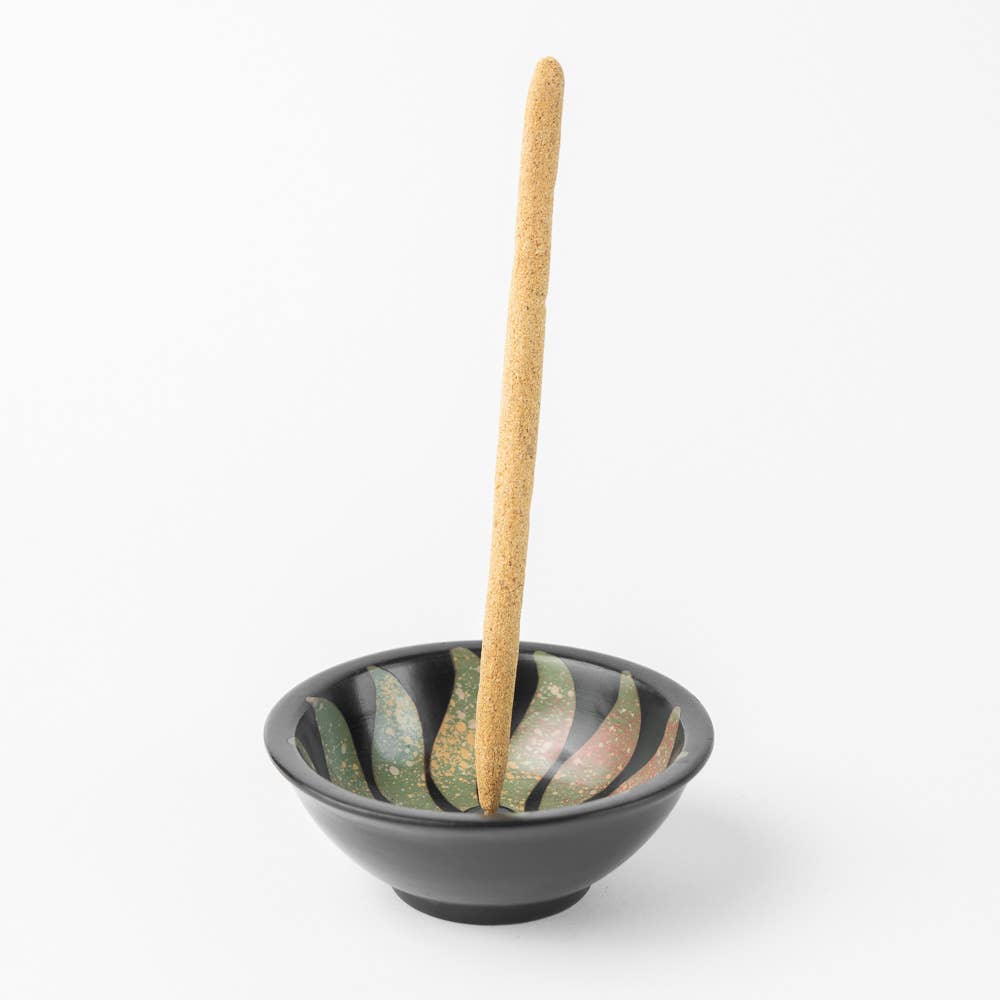 Chulucanas Ceramic Incense Holder Modelo Clasico - Recetas Fair Trade