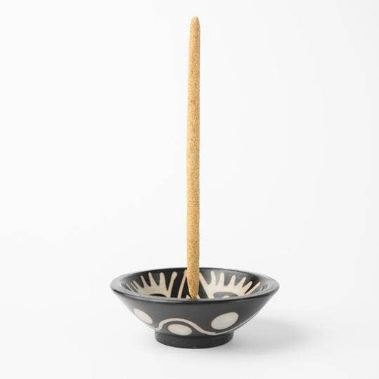 Chulucanas Ceramic Incense Holder Modelo Clasico - Recetas Fair Trade